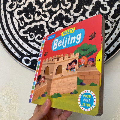 Sách - Busy Beijing by Leesh Li | Explore China - Children