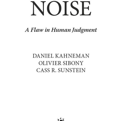 Sách ngoại văn: Noise: A Flaw In Human Judgment