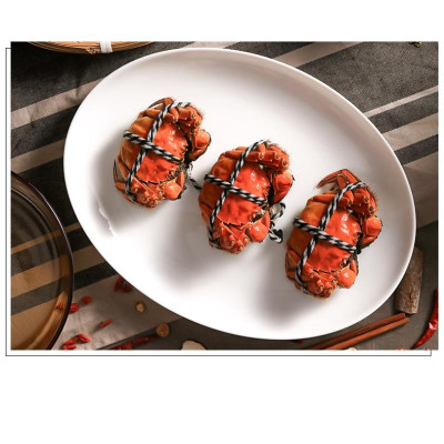 Đĩa (dĩa) thủy tinh bầu dục sâu lòng Luminarc Diwali 33cm N3606 | Hàng chính hãng