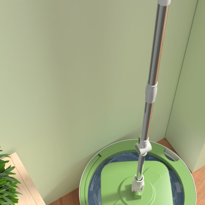 Bộ Chổi Lau Nhà Mini Tách Nước Bẩn Bennix Thailand, Cây Lau Nhà Tự Vắt Thông Minh BN-688SM Kèm Thùng Cao Cấp- Hàng Chính Hãng