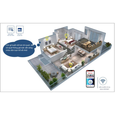 Ổ cắm thông minh Wifi 5m Rạng Đông Model: OC02.WF 3C/5M/10A