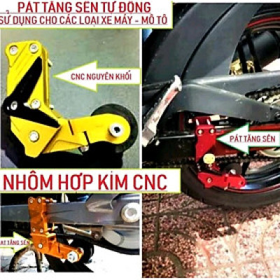 PAT TỰ ĐỘNG TĂNG SÊN XÍCH XE MÁY CAO CẤP GIAO MÀU NGẪU NHIÊN 
