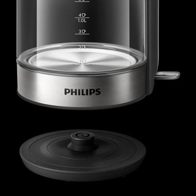 Bình đun siêu tốc Philips HD9339 - 2000W - 1.7 Lít - Hàng Chính Hãng, Bảo Hành Toàn Quốc
