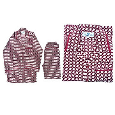 Bộ Pyjama HUONGTAM Phi tay dài nam cao cấp(PDP01N18). Chất liệu vải polyester mềm mại, thoáng mát, không phai màu.