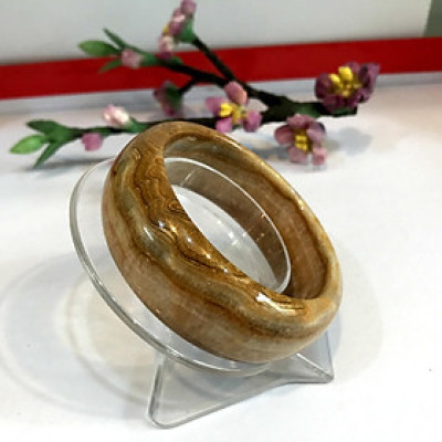 Vòng tay cẩm thạch nam bản to, bản hẹ, bản dày hay bản cao 3cm đá tự nhiên của VN( nhiều size, nhiều màu)