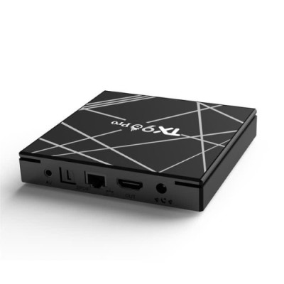 Android Tivi Box Q Pro (TX9)- Ram 8G/128G - Bluetooth - Netflix - Remote Tìm Kiếm Giọng Nói - Hỗ trợ tivi,màn hình máy tính, máy chiếu - Hàng Nhập Khẩu