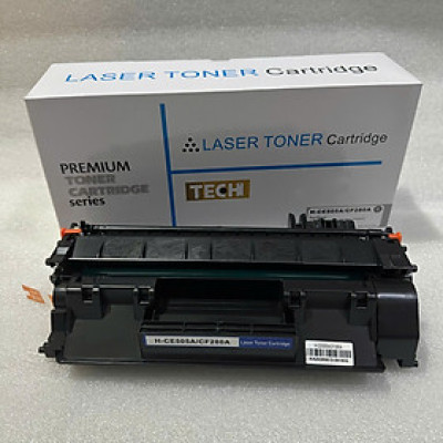 Hộp mực 05A 80A 319 TECH dùng cho máy in Canon LBP 6650DN, LBP 6300DN, Hp P2035, P2055, M401D - Hàng Nhập Khẩu