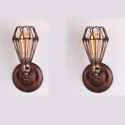        Combo 2 đèn tường rọ hoa cụp xòe TU - đèn trang trí cao cấp