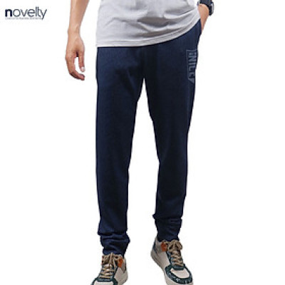 Quần jogger nam Novelty Regular fit Xanh đá NQGMMDMT3R230837Q