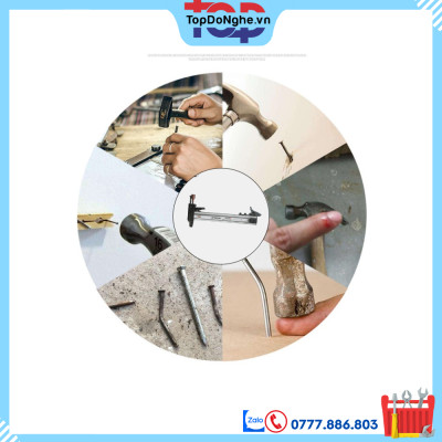 Dụng cụ hỗ trợ đóng đinh bê tông tự động ST15 ST18 tặng kèm hộp đinh, Búa đóng đinh tiện lợi cho dân kỹ thuật