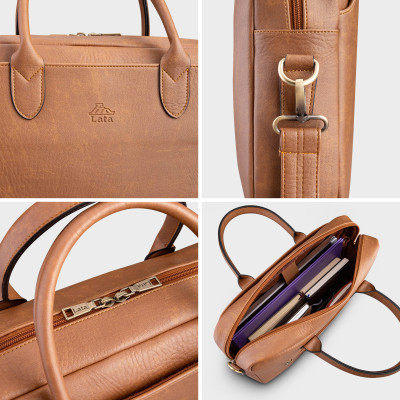 Cặp Công Sở Lata ( Thời trang nam basic - Cặp da CA41 )