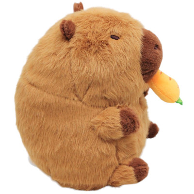 Thú Bông Capybara Cà Rốt 22 cm - Nuan Nuan CHLBST22-22CM