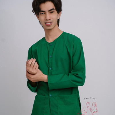 BIGSIZE Bộ bà ba Cate màu xanh lá- Miền tây giá rẻ- Có bộ bà ba Bigsize- Bà ba sỉ toàn quốc, may áo bà ba theo yêu cầu