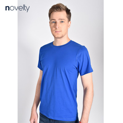 Áo thun nam Novelty cổ tròn xanh Coban NATMMTNCSR181215N