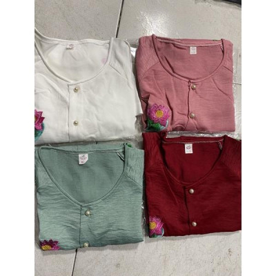 Đồ Lam Đi Chùa #Thêu Hoa Lụa Pháp Cao Cấp # Quần Áo Nữ # Đồ Bộ Nữ