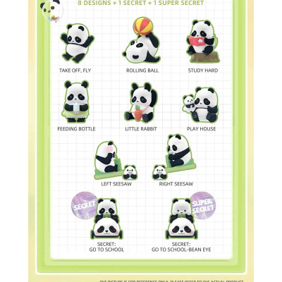 52Toys Gấu Panda Ở Nhà Trẻ (Sản phẩm có mẫu ngẫu nhiên)