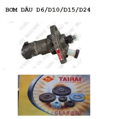 Bơm dầu, heo dầu, bơm nhiên liệu  máy Trung Quốc D6 D8 D10 D12 D15 D20 D28