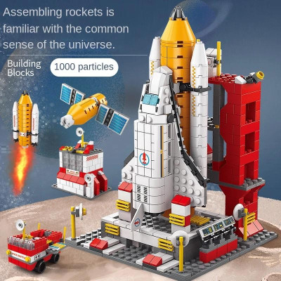 Đồ Chơi Lắp Ráp Tàu Con Thoi 6 Trong 1 - Space Shuttle - Toys&Joys 8832-1 (1000 Mảnh Ghép)