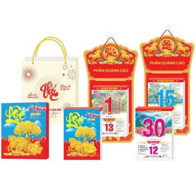 Lịch Bloc Siêu Cực Đại 2026 - Rạng Rỡ Việt Nam - Mở Cửa Tương Lai - Đại Việt Á DVA03A - Chữ Phúc