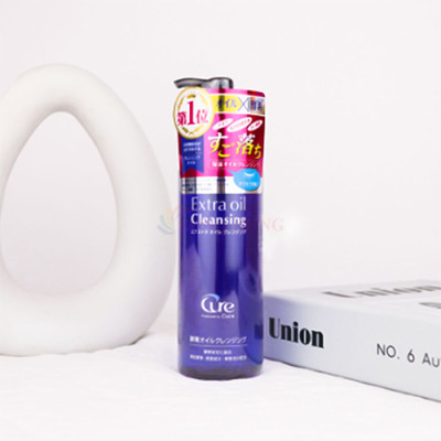 Dầu tẩy trang Cure Extra Oil Cleansing làm sạch và dưỡng ẩm (200ml) - Hàng chính hãng