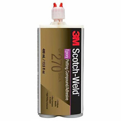 Keo Cường Lực Cao 3M Scotch-Weld DP270, Màu Đen, 48.5 mL, 12 Chai/Thùng