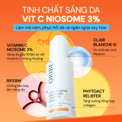 Serum Vitamin C Oribe Dưỡng Trắng Cho Da Nám Xỉn Màu