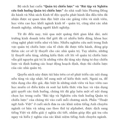 Quản Trị Chiến Lược Từ Tư Duy Đến Thực Thi