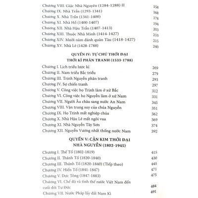 Việt Nam Sử Lược - Bản Đặc Biệt (Tái Bản)