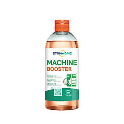 Dung dịch vệ sinh lồng giặt, máy rửa chén Stanhome Machine Booster nguyên liệu tự nhiên 500ml