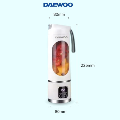 Máy xay cầm tay DAEWOO DWBL-4515 (450ml) Hàng Chính Hãng - Ly xay trái cây thông minh, nhỏ gọn, tiện lợi