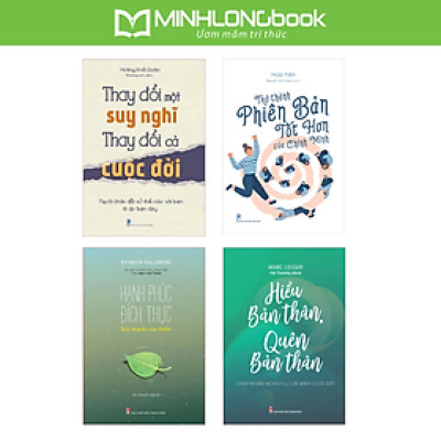 Sách: Combo 4 Cuốn Đời Thay Đổi Khi Chúng Ta Thay Đổi