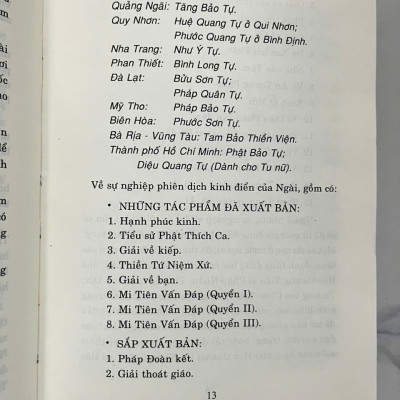 Sách Phật Giáo - Kinh Mi Tiên Vấn Đáp - Hòa Thượng Giới Nghiêm