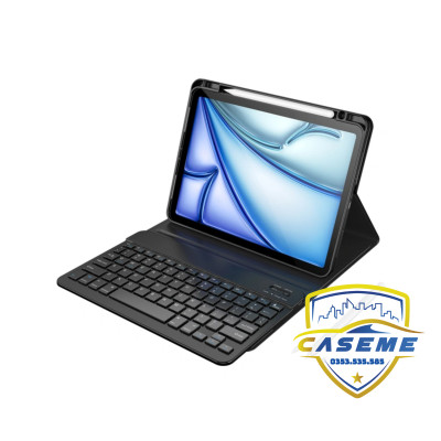 Bao da bàn phím dành cho iPad Air 11 inch M3 2025 Wi Wu MK-006 – 3 trong 1 kèm bút cảm ứng - Hàng nhập khẩu
