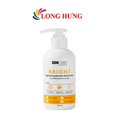 Sữa dưỡng thể trắng da MD CARE Brightening Booster Body Lotion (200ml) - Hàng chính hãng