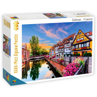 Bộ Tranh Ghép Hình Minh Châu - 60 x 80 cm (1500 Mảnh Ghép) - Colmar France
