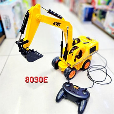 Đồ chơi bộ mô hình máy xúc điều khiển có dây, máy xúc điều khiển đồ chơi 8030E - 678