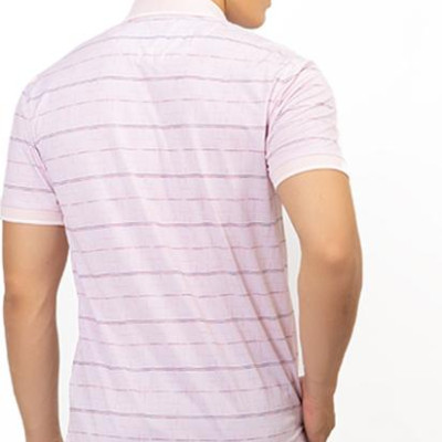 Áo Polo Nam Cổ Bo Không Túi Novelty NATMHSMCLR191108N - Hồng Nhạt