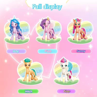 Bộ 5 Đồ Chơi Mô Hình My Little Pony - We Are Good Friends - Suit - ToTy DP02 (Mẫu Sản Phẩm Bên Trong Là Ngẫu Nhiên)