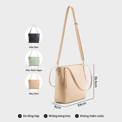 Túi Yuumy ( Thời trang nữ công sở dáng vuông - Túi xách da Seasand YTX56 )