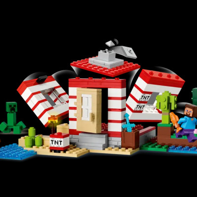 Đồ Chơi Lắp Ráp Pháo Đài TNT Trong Rừng - Lego Minecraft 21275 (287 Mảnh Ghép)