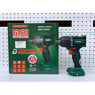 MÁY SIẾT BULONG DÙNG PIN 21V DEKTON M21-IW475N - HÀNG CHÍNH HÃNG