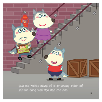 Kỹ Năng Sống - Cùng Wolfoo Rèn Kỹ Năng An Toàn - Khi Xảy Ra Hỏa Hoạn - Bản Quyền