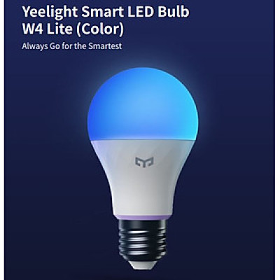Bóng đèn Led thông minh Yeelight Bulb W4 Lite 9W - RGB 16 triệu màu - Hỗ trợ Apple Homekit, Razer Chroma