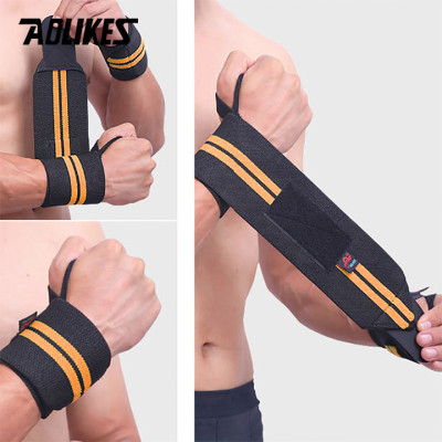 Dây Quấn Cổ Tay Tập Gym, Tập Thể Thao AOLIKES 1538, Hỗ Trợ Tập Luyện Thể Thao
