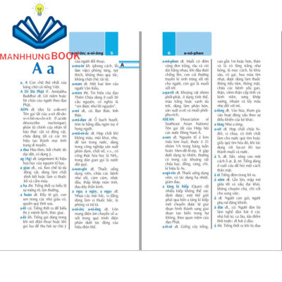 Sách - Từ Điển Tiếng Việt Thông Dụng Mini (Bìa Xanh) .