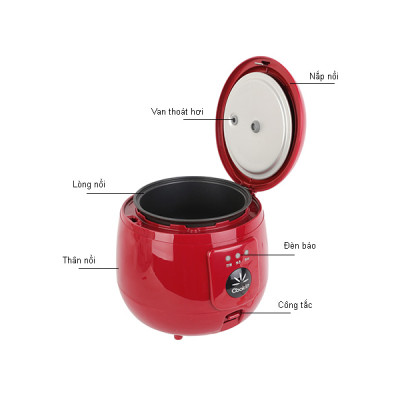 Nồi cơm điện Kitchen Flower RM-NA10 - Hàng chính hãng