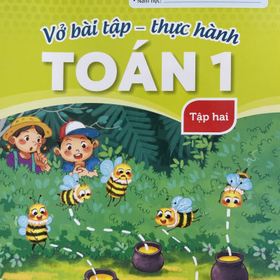 Sách - Vở bài tập - Thực hành Toán lớp 1 tập 1+2 (Kết nối tri thức với cuộc sống)