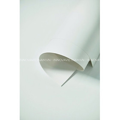 Giấy nhựa trắng mờ (White matte PET) dầy 125 khổ 32x47