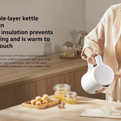 Ấm Đun Nước Siêu Tốc Xiaomi Electric Kettle 2 Lite | 1500W - Hàng chính hãng
