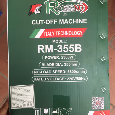 Máy cắt sắt cao cấp ROMANO 355B - 2300W - Nặng 13,5KG